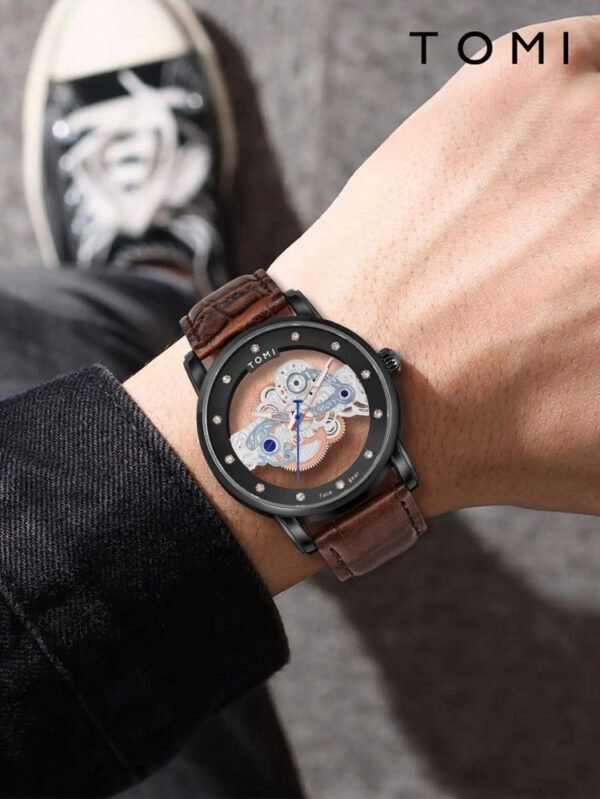 TOMI Face Gear Dual Strap Watch DAS-6 - Image 3