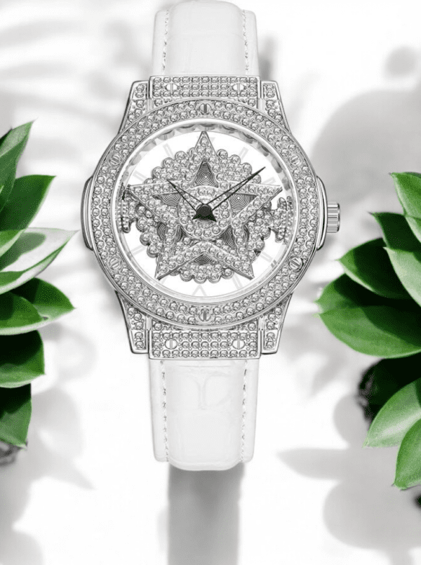 TOMI Full Diamond Five Star Women Watch