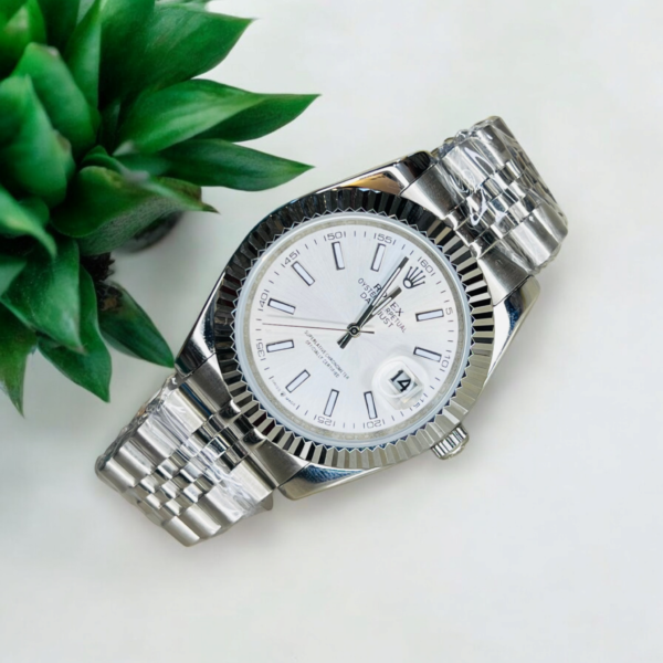 DAS 19 | Date Just | Silver White Dial | Quartz | Watch - Image 3